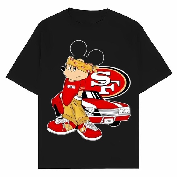 Brooke
B Other - Minnie Daisy 49ers Football Cartoon Fan Graphic Unisex T-Shirt